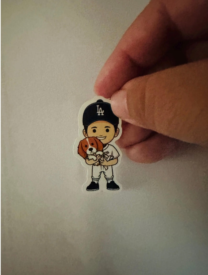 Shohei Ohtani and Decoy Sticker