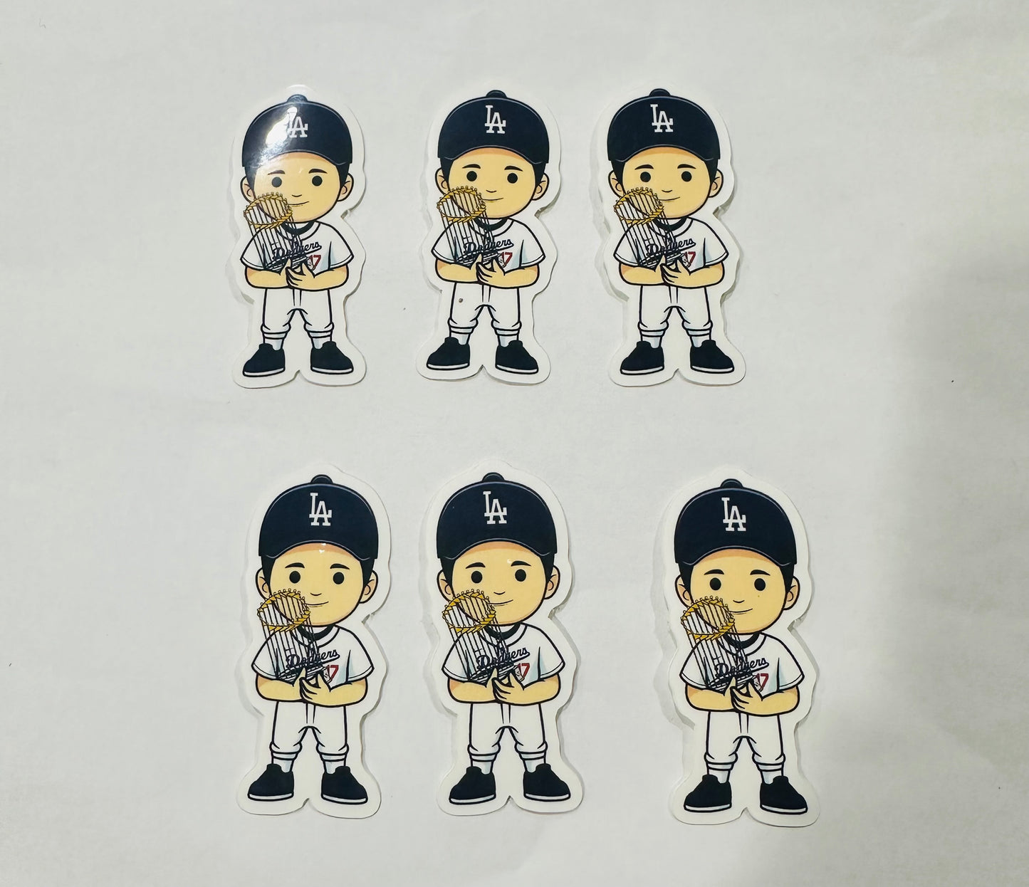 Shohei Ohtani World Series Sticker