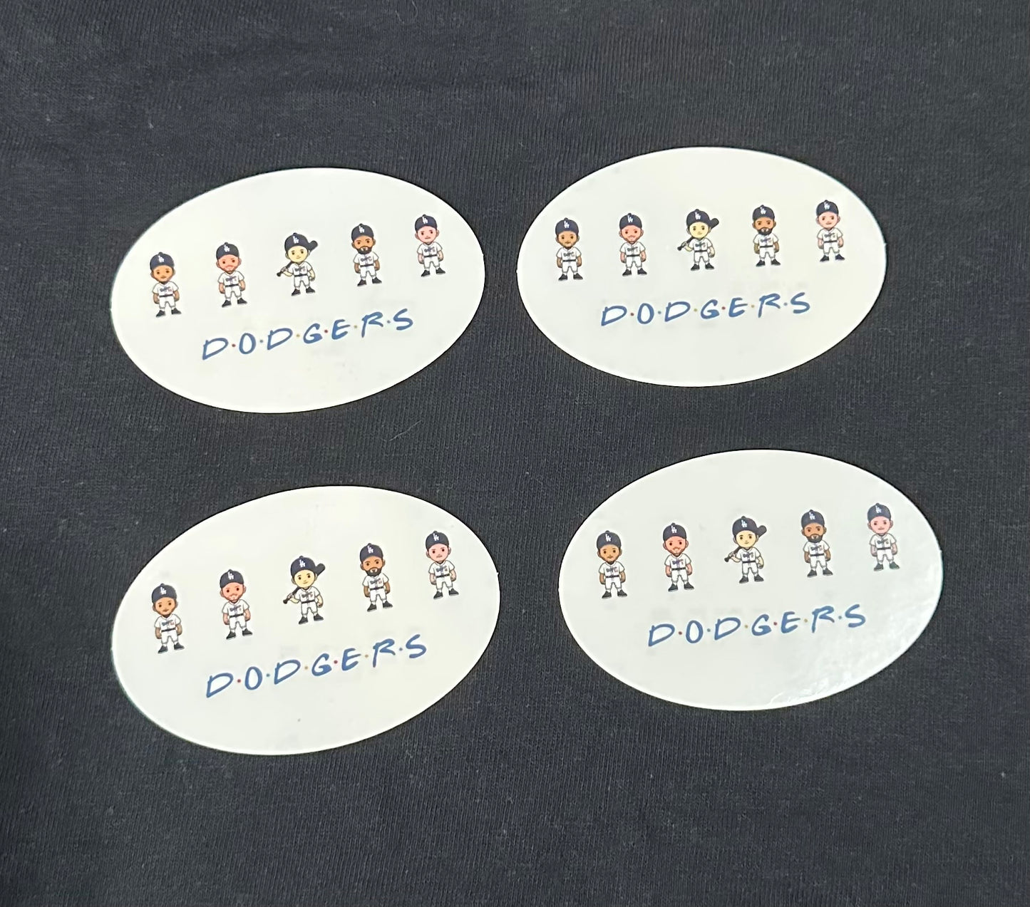 Dodgers Friends Sticker