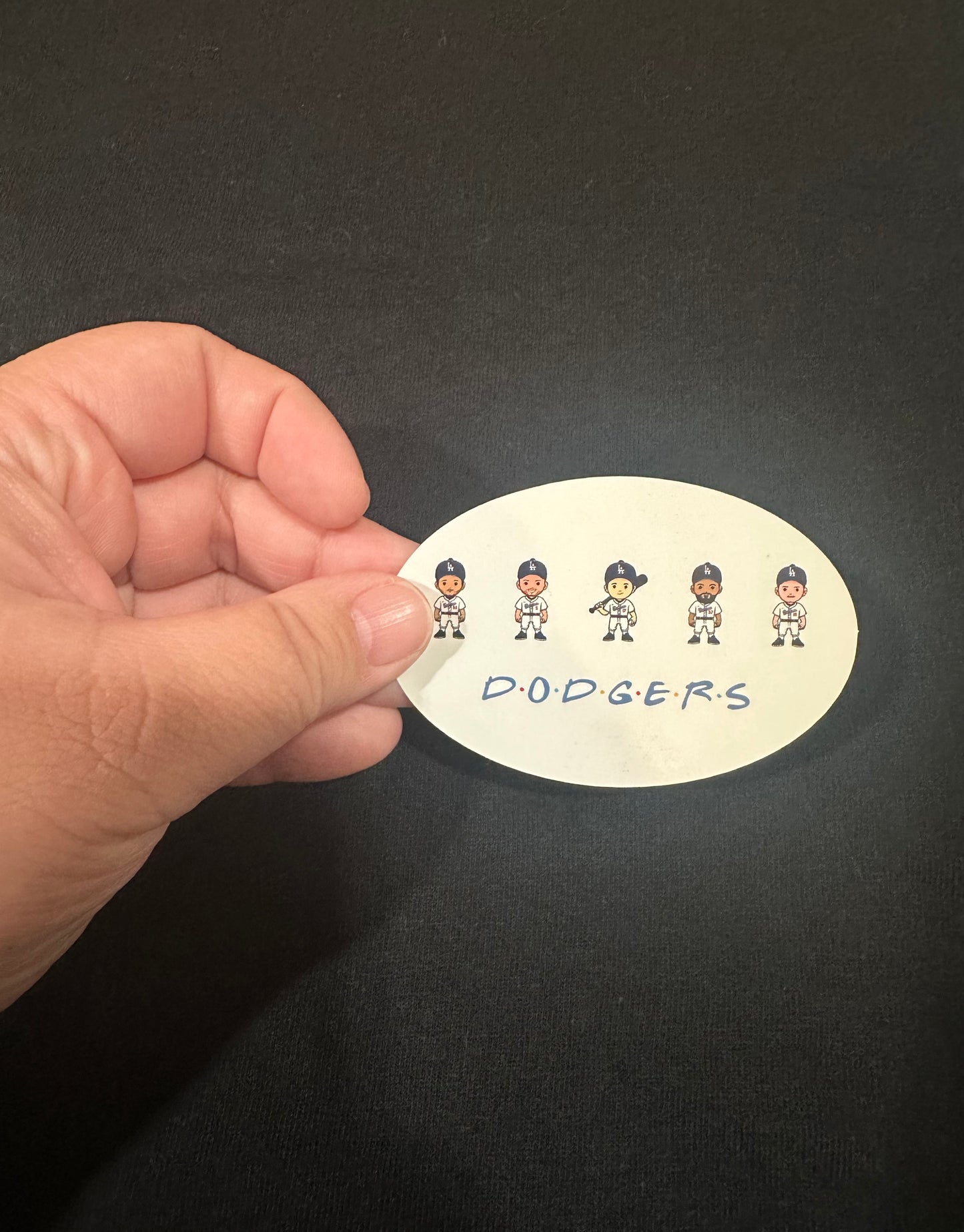 Dodgers Friends Sticker