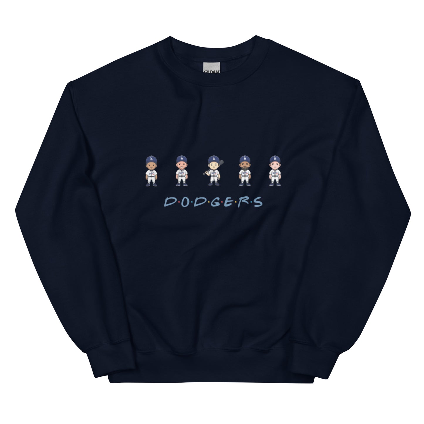 Dodgers Friends Crewneck (Betts, Freeman, Ohtani, Hernandez, Smith)