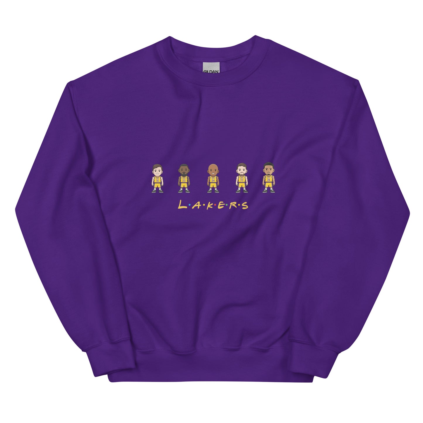 Lakers Friends Crewneck Sweatshirt