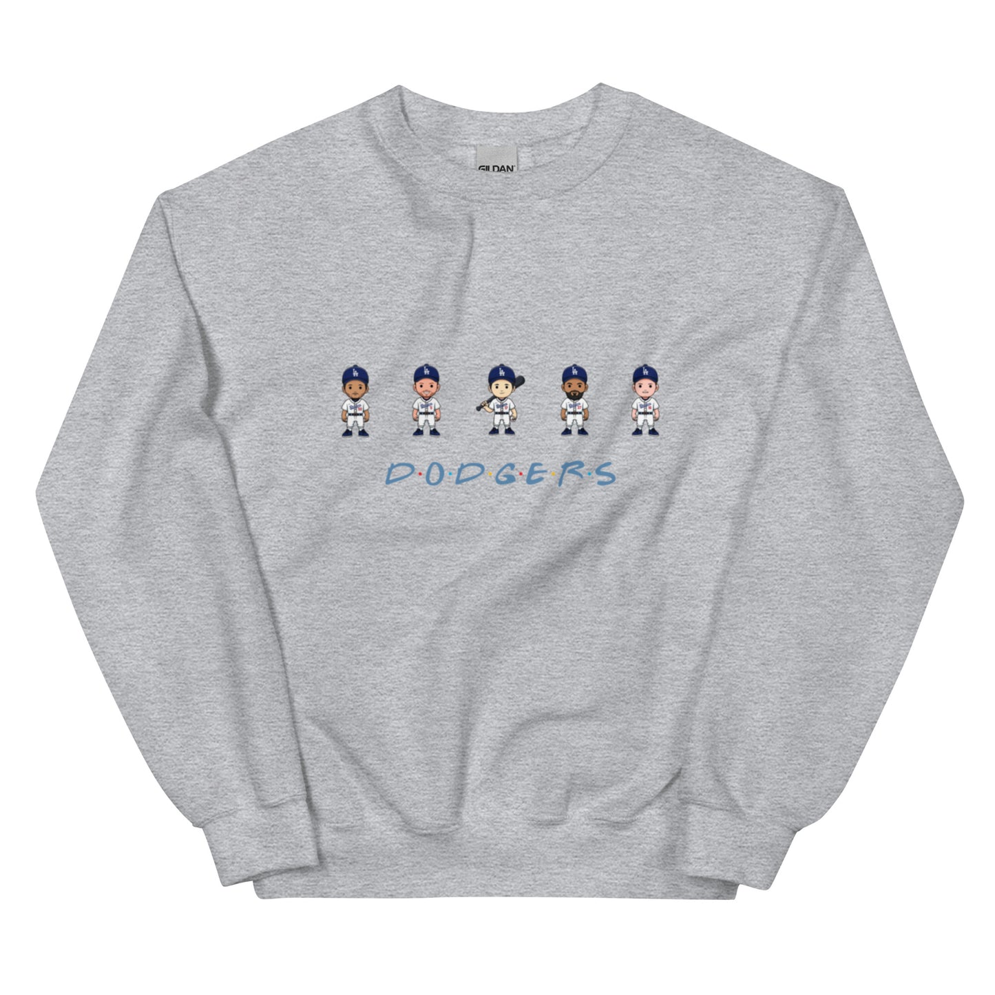 Dodgers Friends Crewneck (Betts, Freeman, Ohtani, Hernandez, Smith)