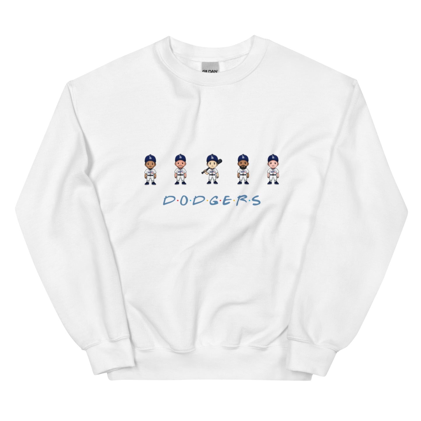 Dodgers Friends Crewneck (Betts, Freeman, Ohtani, Hernandez, Smith)