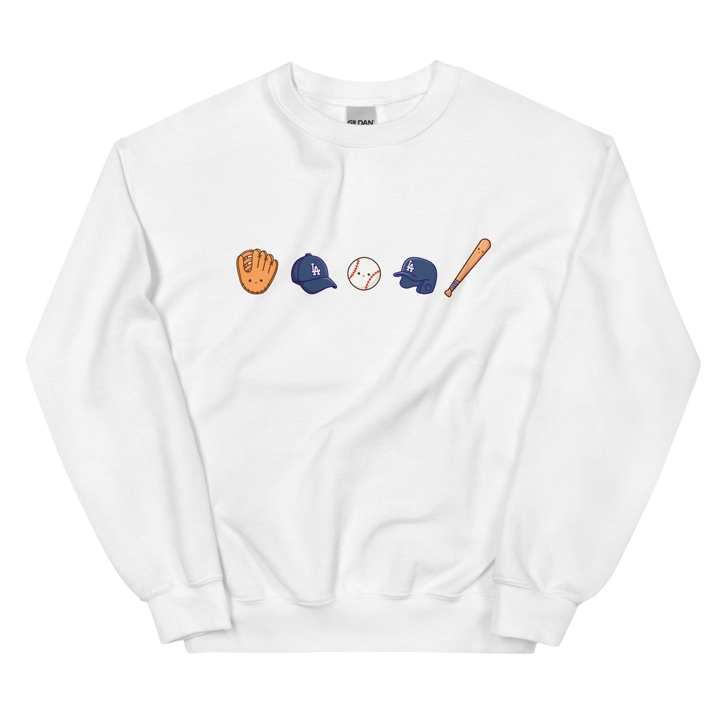 Dodgers Kawaii Chibi Crewneck Sweatshirt
