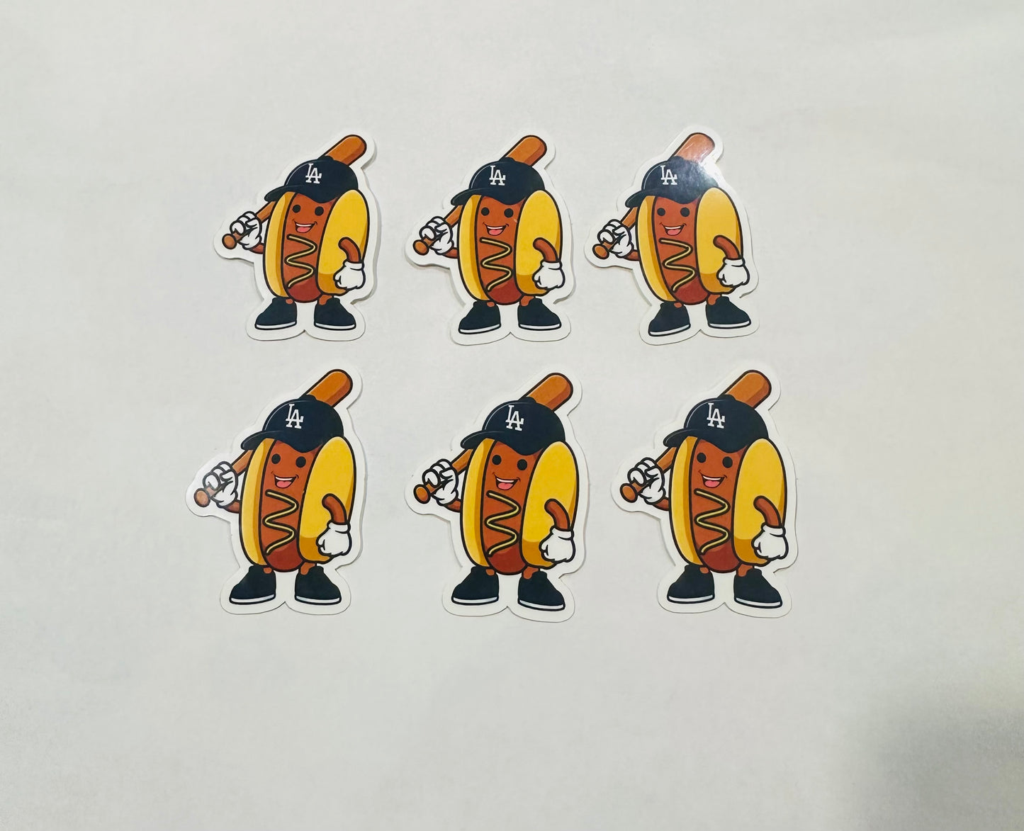 Dodger Dog Sticker