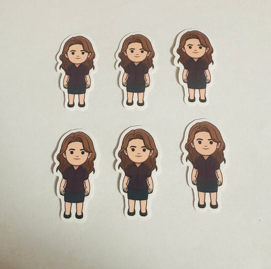 Pam Beasley The Office Sticker