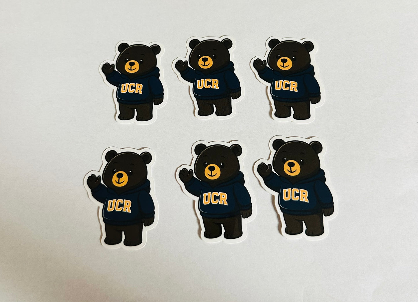 UCR Scotty the Bear Sticker