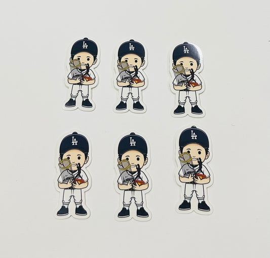 Yoshinobu Yamamoto World Series MVP Sticker