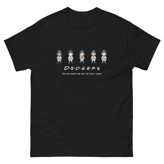 Dodgers Friends World Series Version Shirt (Betts, Ohtani, Yamamoto, Freeman, Smith)