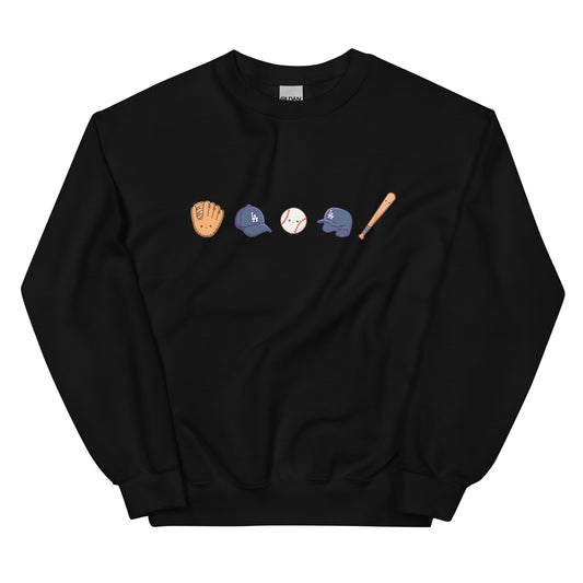 Dodgers Kawaii Chibi Crewneck Sweatshirt