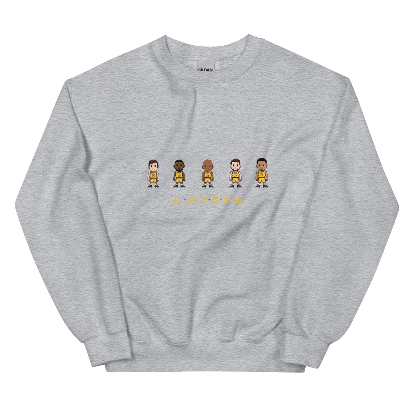 Lakers Friends Crewneck Sweatshirt